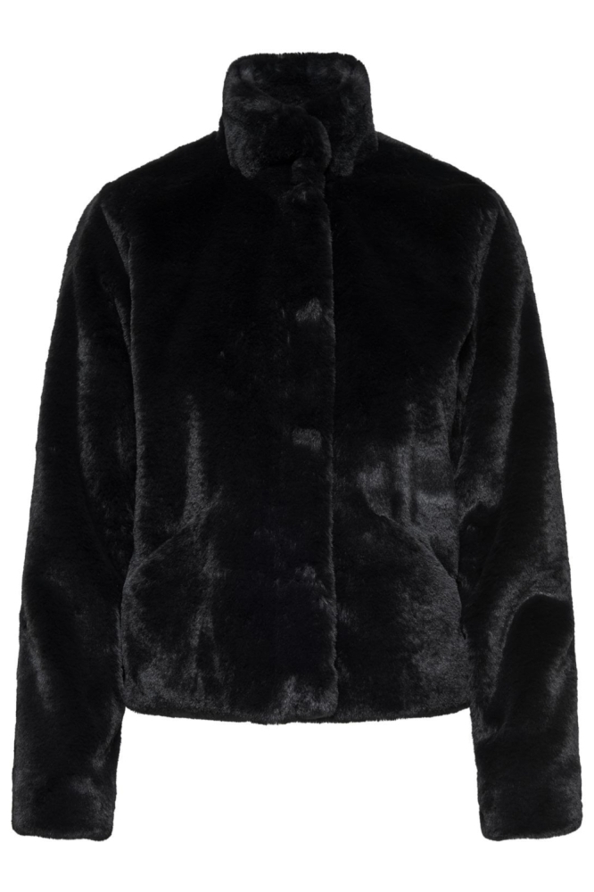 ONLNEWVIDA LIFE FAUX FUR JACKET OTW 15295423 Black